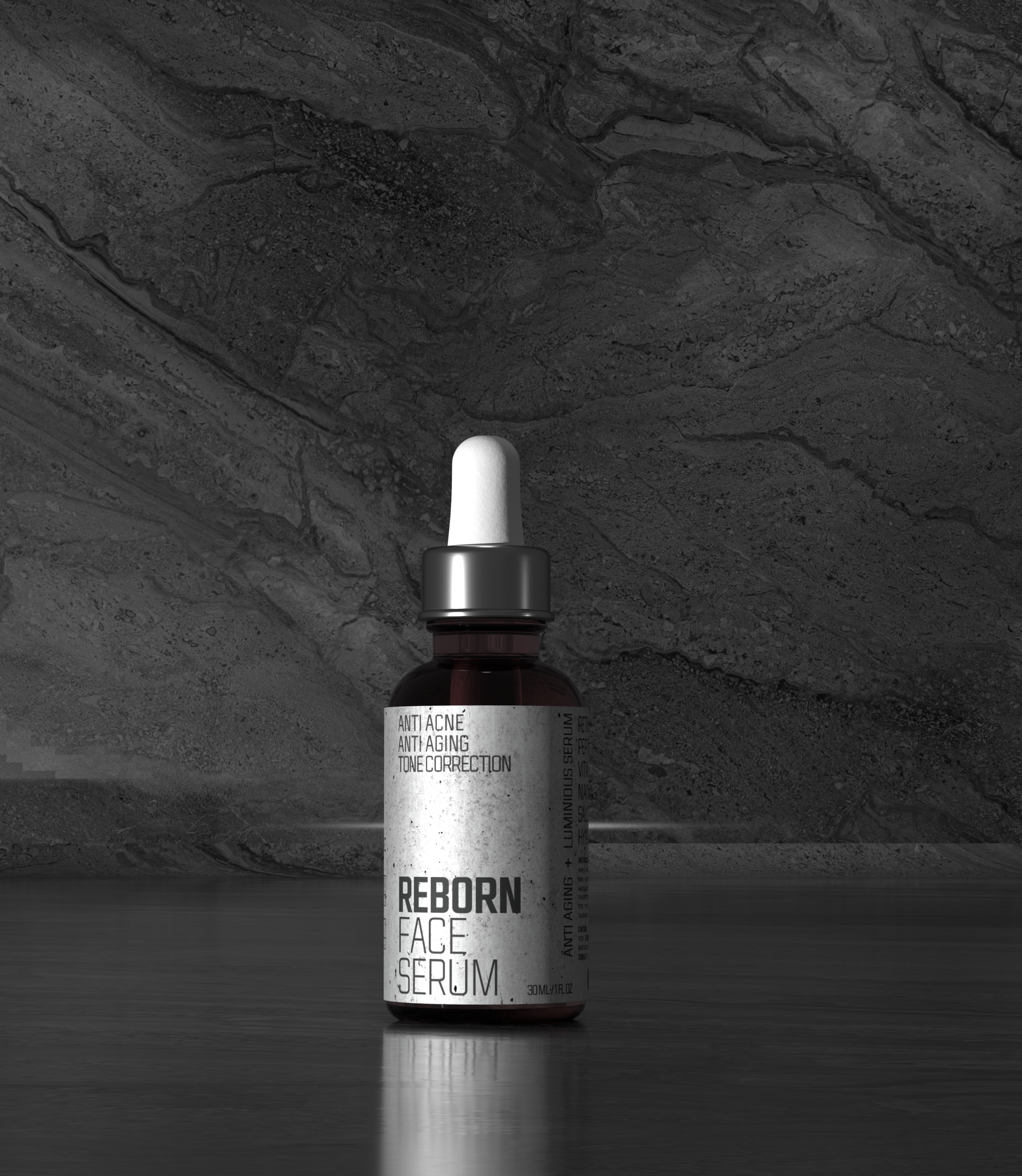 REBORN ANTI-AGING + LUMINIOUS FACE SERUM (30 ML)